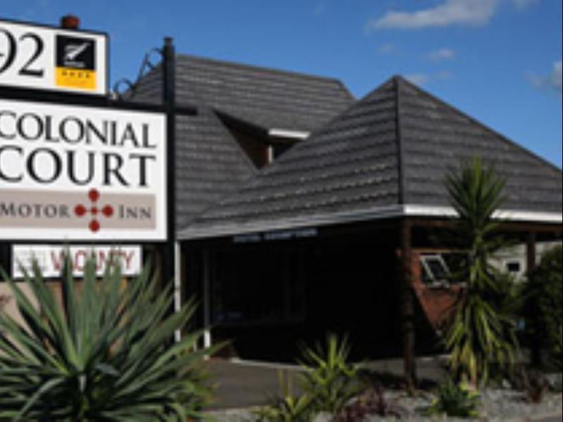 Colonial Court Motor Inn Tauranga Esterno foto